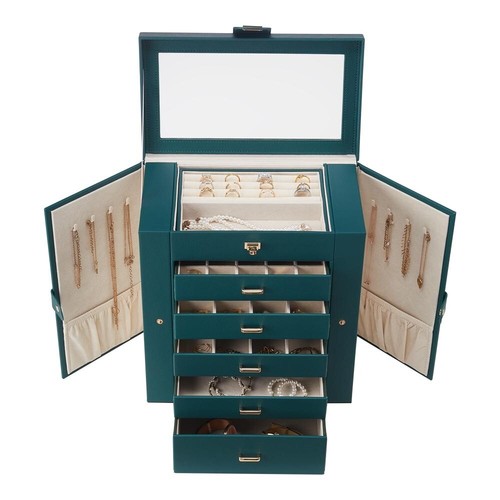 Multi layer large - jewelry, box