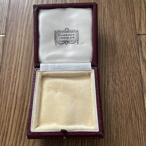 Vintage harrods jewellery box - vintage,
