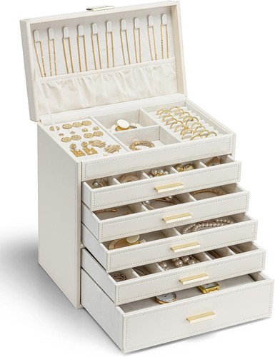 Tier large jewellery box - large,