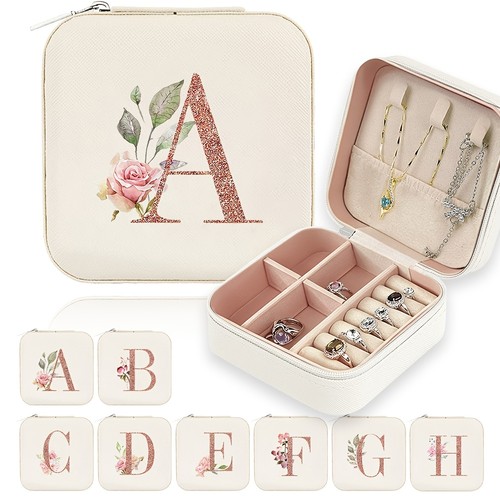 Faux leather jewellery box - jewellery,
