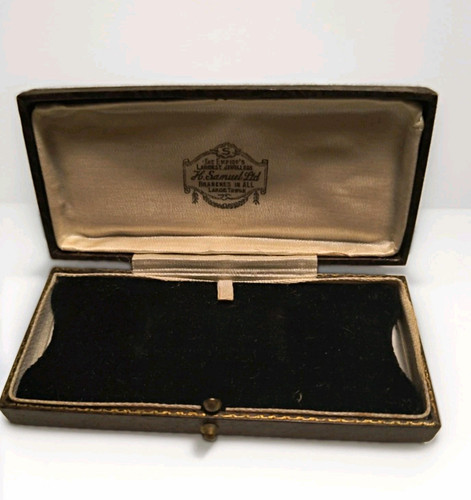 Vintage samuel jewellery box - vintage,