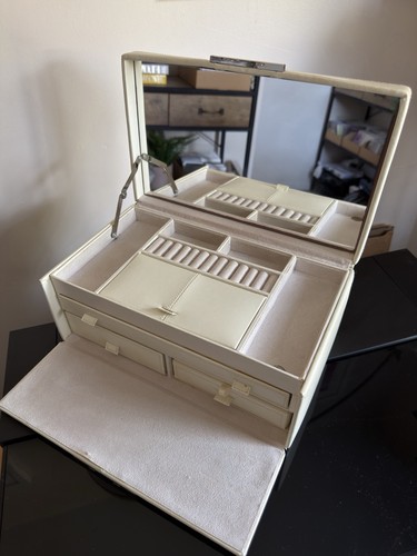 John lewis cream leather - cream,