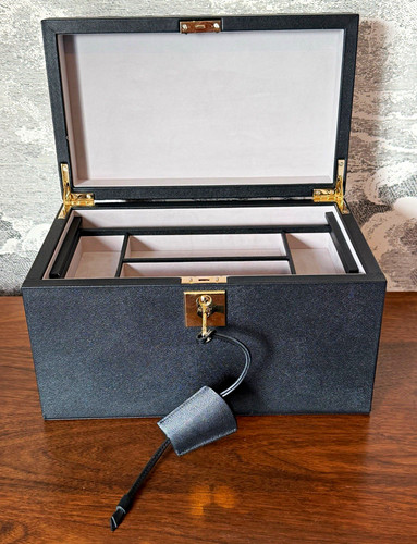 Smythson bond street black - smythson,