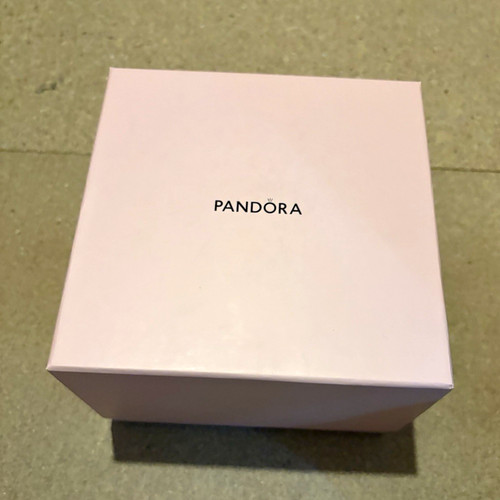 Pandora pink square - pink, faux