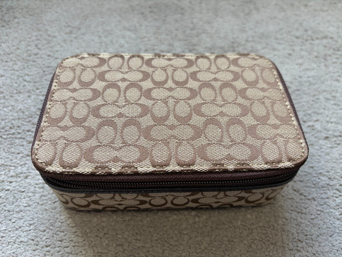 Coach signature canvas zip - c,
