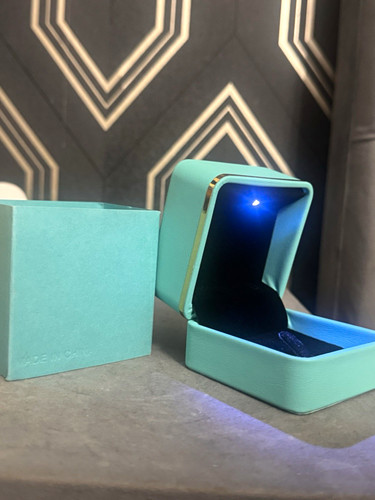 Blue led ring - led, box