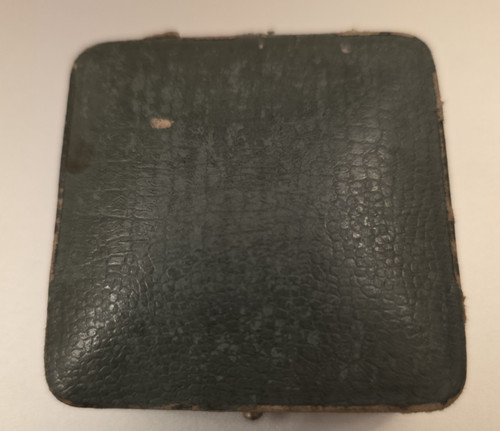 Antique green leather - antique,
