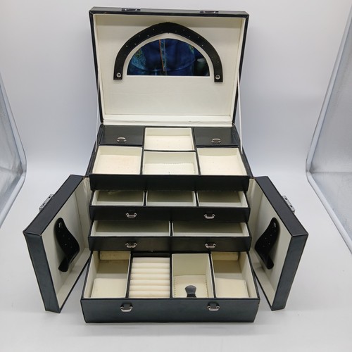 Large faux leather jewellery - faux,