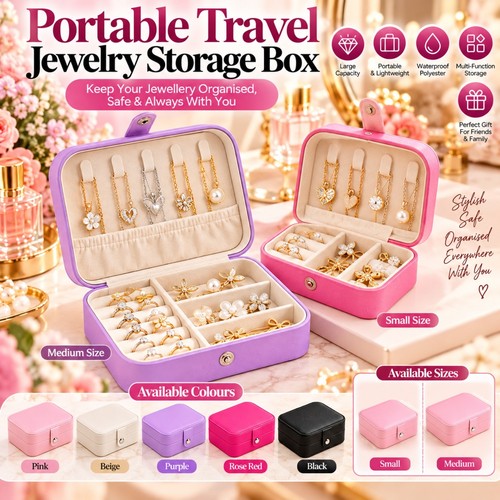 Portable small jewellery box - jewellery,