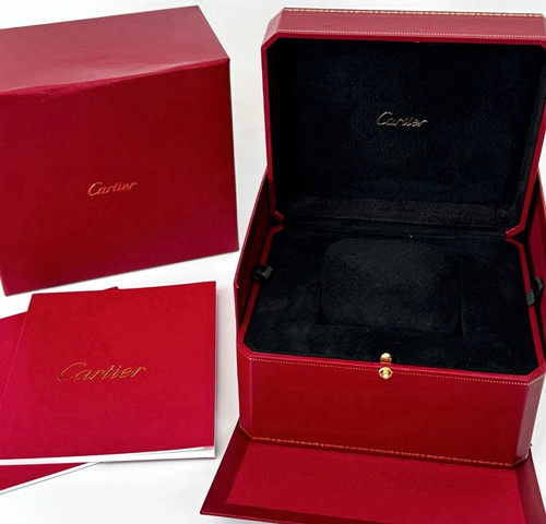 Cartier red faux leather - cartier,