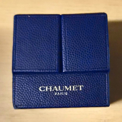 Chaumet blue leather ring - chaumet,