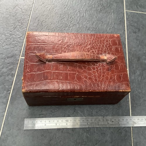 Vintage crocodile effect - vintage,