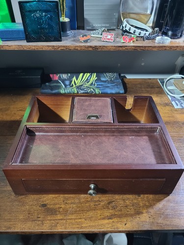 Woodburry wood accessories box - wood,