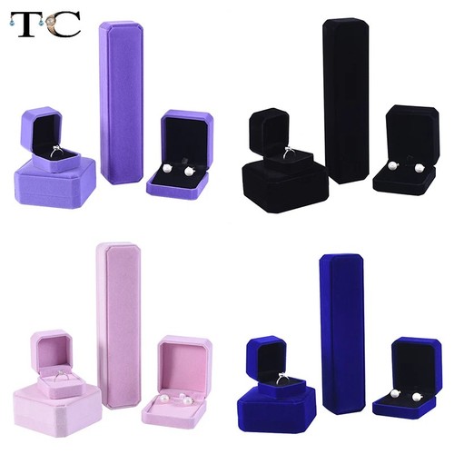 Black pink velvet jewellery - black,