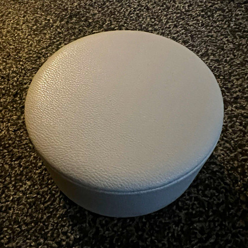 Stackers round grey faux - round,