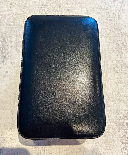 Black zip around - black, real