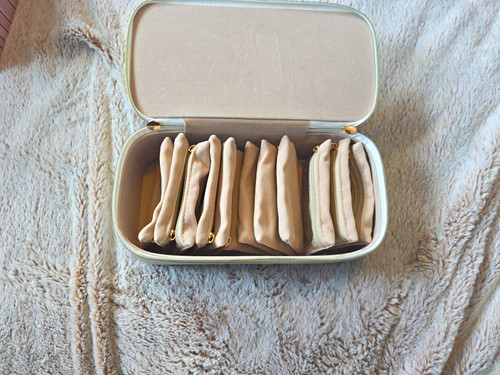 Travel faux leather jewellery - travel,