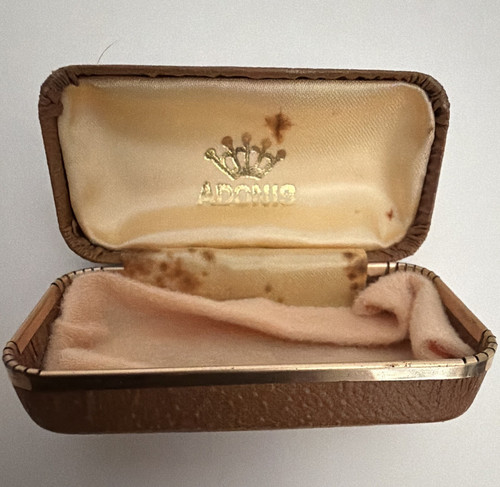 Adonis brown faux - faux, leather