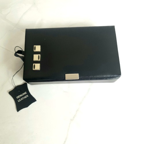 Genuine leather jewellery box - jewellery,
