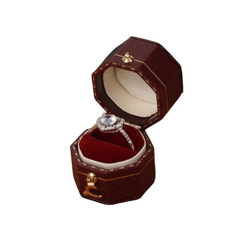Luxury vintage leather ring - luxury,