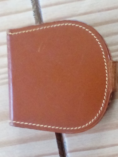 Small leather jewelry cuff - small,