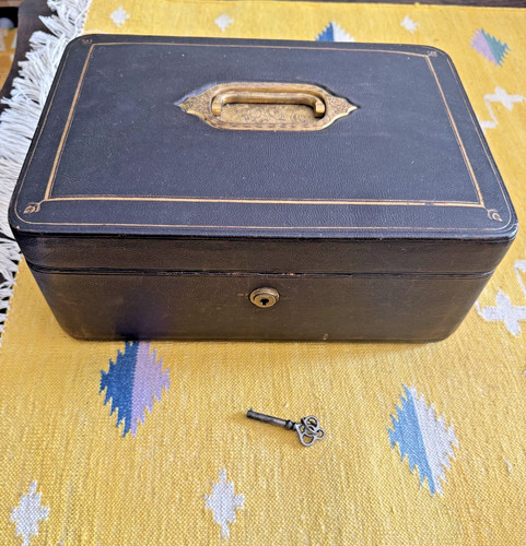 Antique victorian tooled - antique,