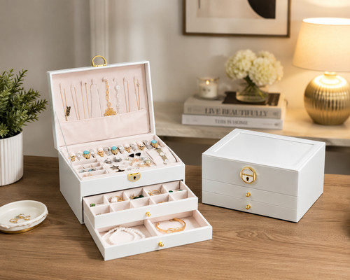 Large white tier jewellery - 3,