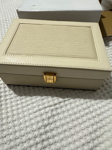 Cream faux leather - faux,