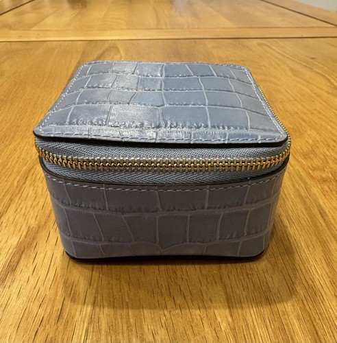 Smythson blue crocodile - blue,