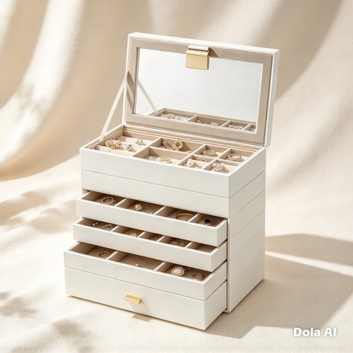 White faux leather jewellery - faux,