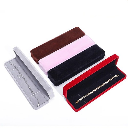 Long leather necklace box - necklace,